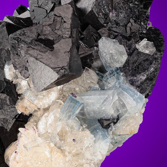 Fluorite & Apatite-Akchatau | Shet | Karaganda Oblast | Kazakhstan